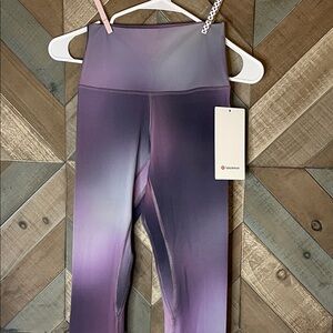 lululemon athletica Purple Gradient Leggings